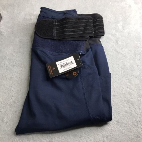 Tommy Copper Short SLeeve Compression Top & Adjustable Back Support Leggings L - Picture 7 of 12